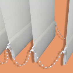 Řetízek pro spojení závaží lamel vertikální žaluzie 89 mm