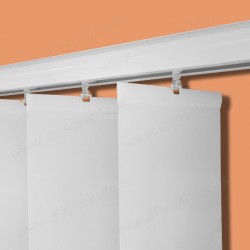 Ramínko látkových lamel vertikálních žaluzií pro látkové lamely šířky 127 mm